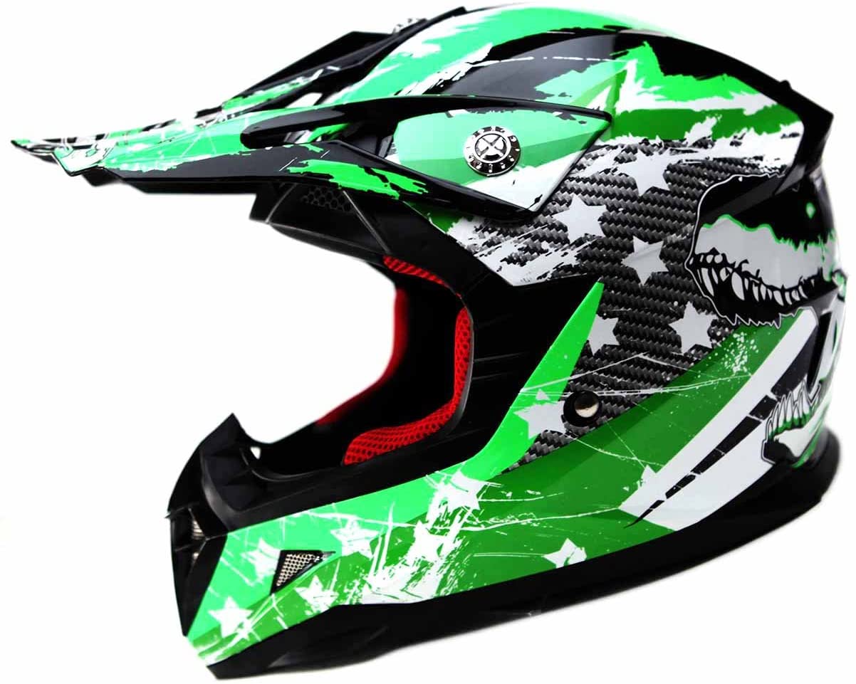 Motocross Youth Kids Helmet DOT Approved - YEMA