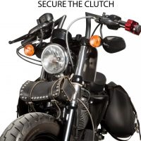 Buy BigPantha #1 Motorcycle Lock - A Grip / Throttle / Brake / Handlebar  Lock to Secure Your Bike, Scooter, Moped or ATV in Under 5 Seconds! (Red).  BONUS Grip Lock Holster
