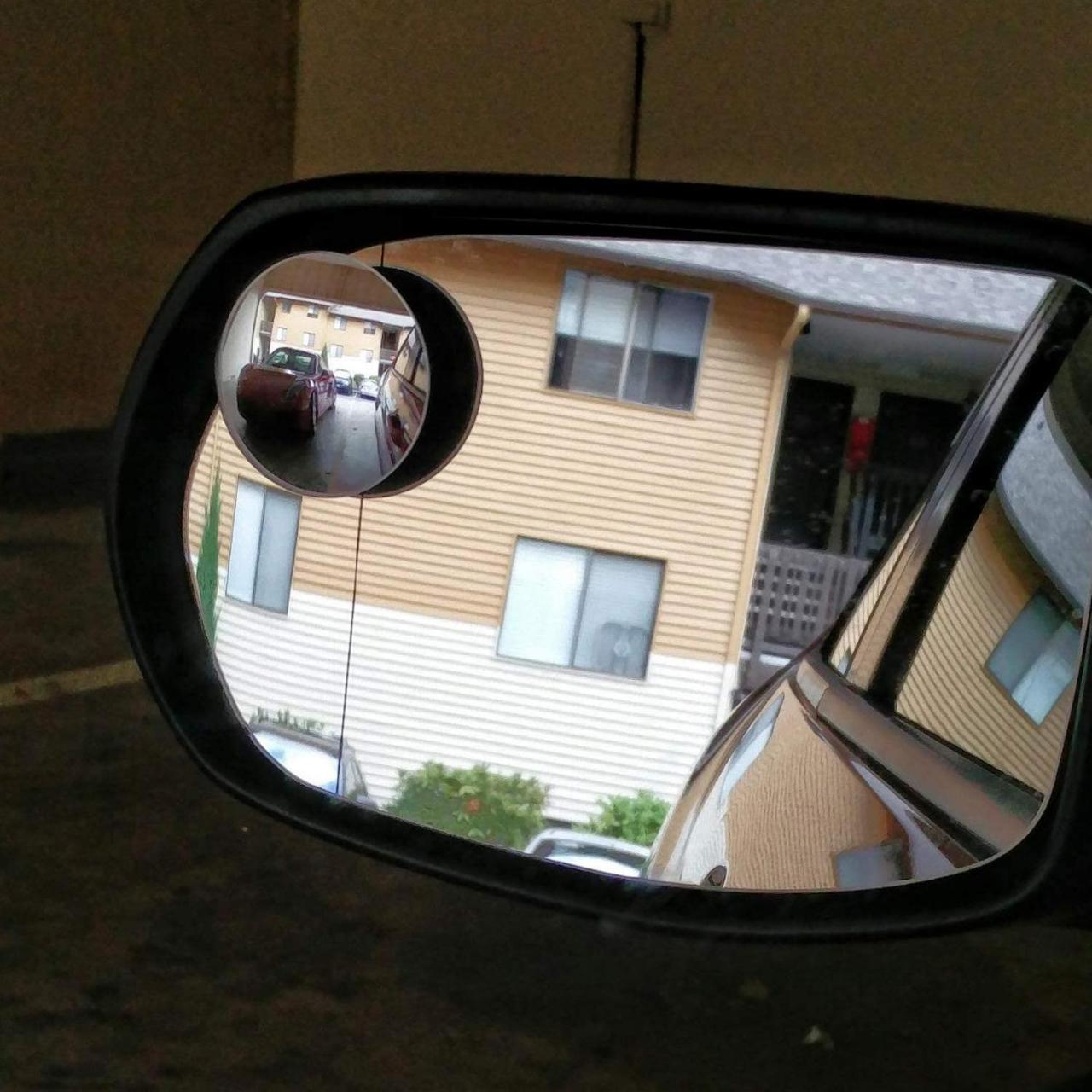 Buy Ampper Blind Spot Mirror, 2 Round HD Glass Convex Rear View Mirror,  Pack of 2 Online in Hong Kong. B01CV4ANCC