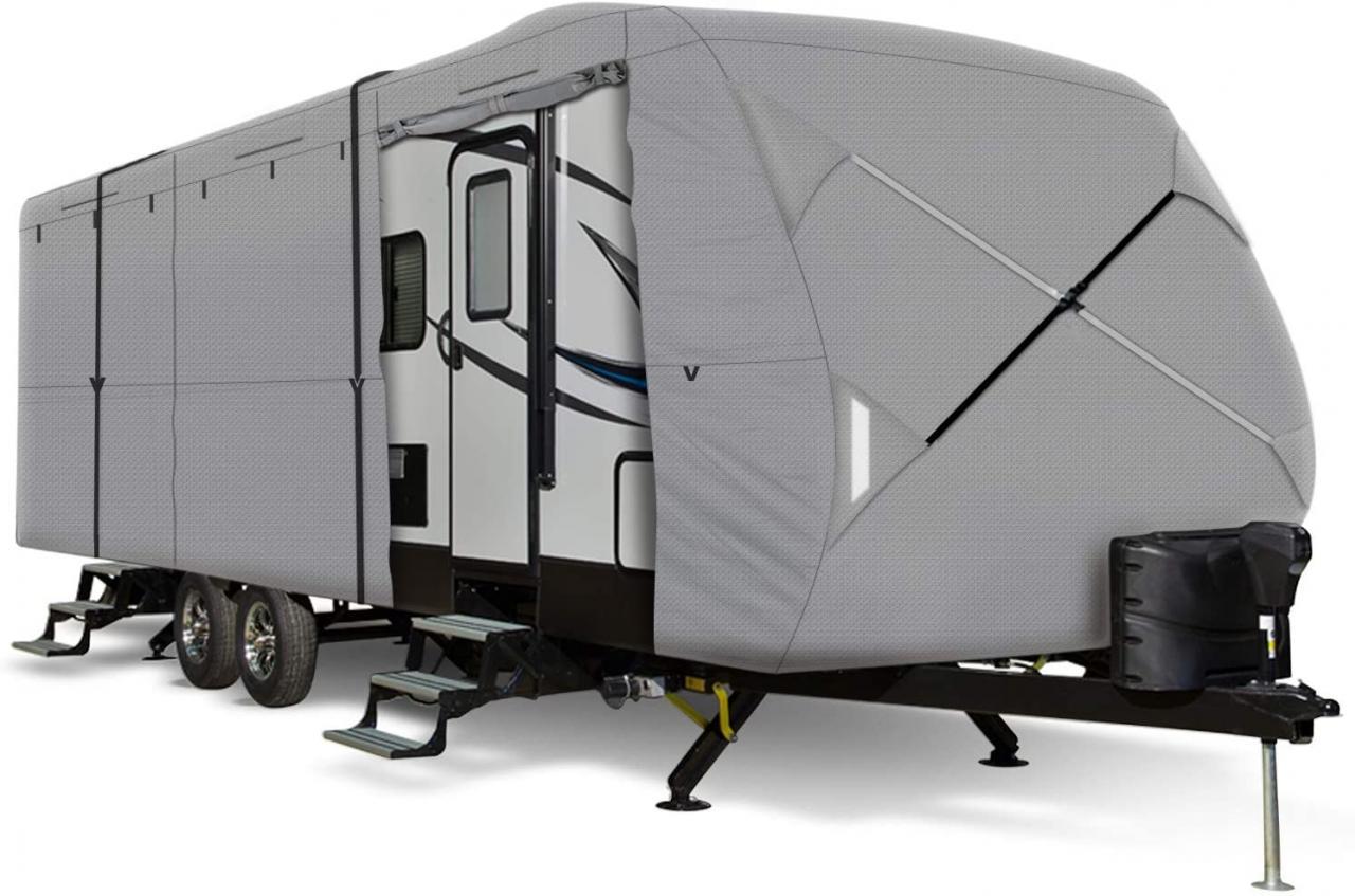 Buy Leader Accessories Windproof 5th Wheel RV Cover Fits 3337' Motorhome RV  Outdoor Protect Camper Cover Online in Hong Kong. B012S7WRW6