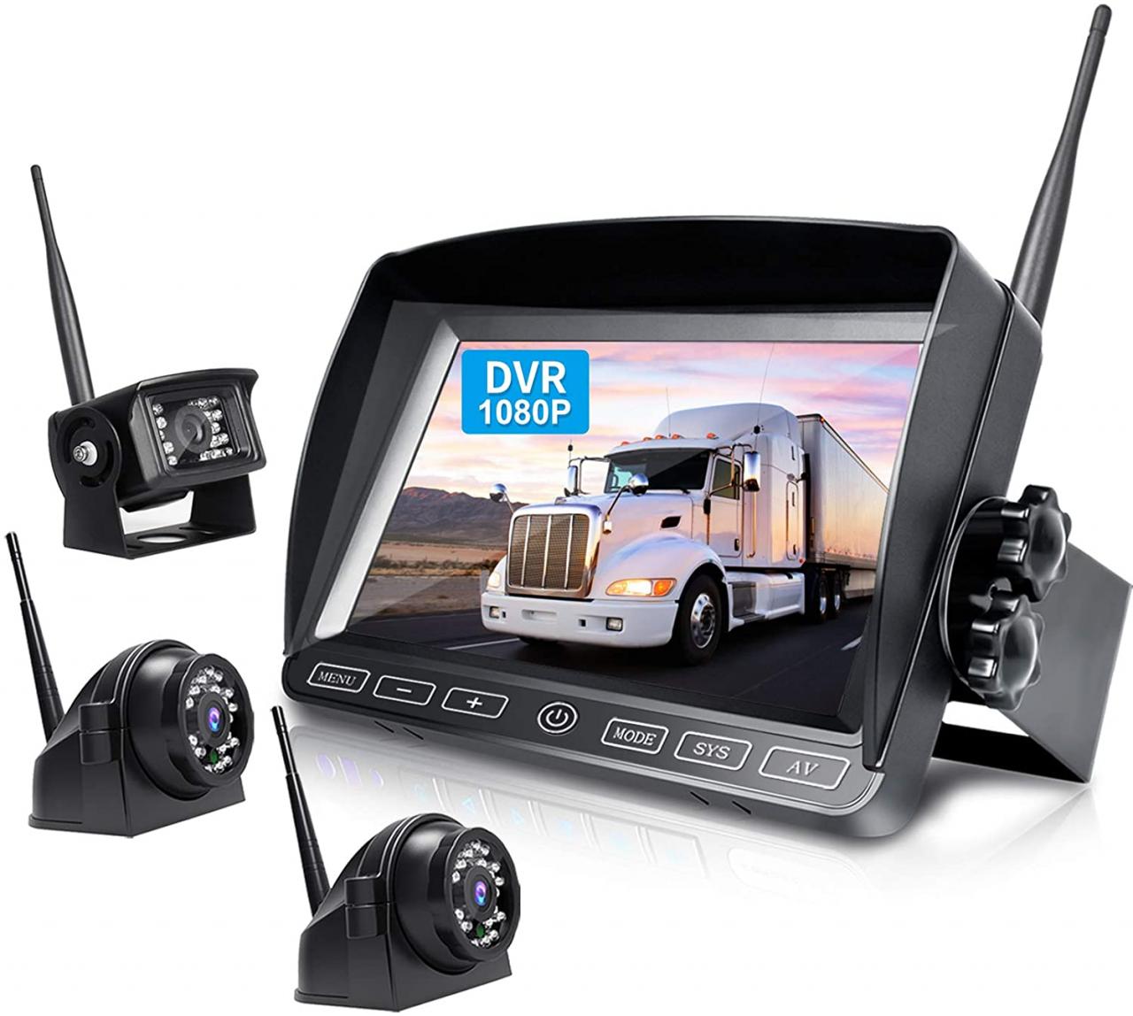 ZEROXCLUB Wireless Backup Camera Kit for Van RV Truck Trailer (SW01)