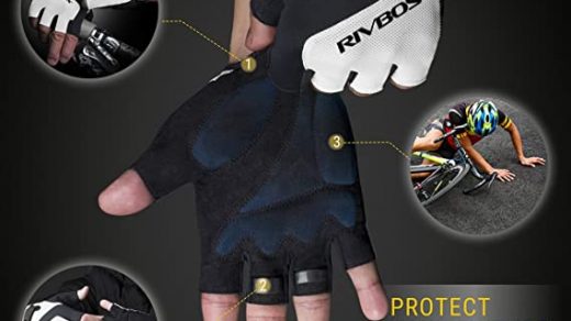 White L RIVBOS Bike Gloves Cycling Gloves Fingerless for Men Women with  Foam Padding Breathable Mesh Fashion Design for Motorcycle Bicycle Mountain Riding  Driving Sports Outdoors Exercise CHG004 mimbarschool.com.ng