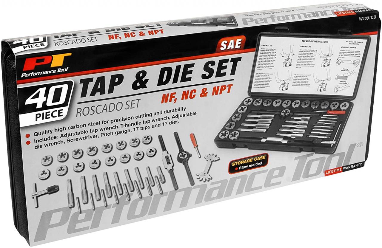 Performance Tool W8651 6Pc SAE Tap Wrench Kit Power & Hand Tools Tools &  Home Improvement urbytus.com
