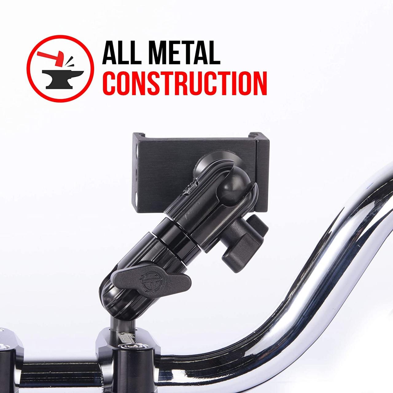 Buy M8 Bar Clamp Motorcycle Phone Mount - TACKFORM Enduro Series - Perfect  for Handlebar Clamp Bolts. All Metal Construction. Works with most all  motorcycles and dirt bikes, with M8 handlebar bolt