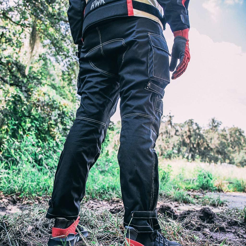 Buy Motorcycle Pants for Men Dualsport Motocross Motorbike Pant Riding  Overpants Enduro Adventure Touring Waterproof CE Armored All-Weather  (Waist36'38'' Inseam34'') Black Online in Vietnam. B07LGX9PSF
