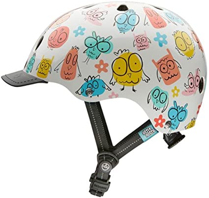 Amazon.com : Nutcase - Little Nutty Bike Helmet for Kids, Owl Party :  Sports & Outdoors