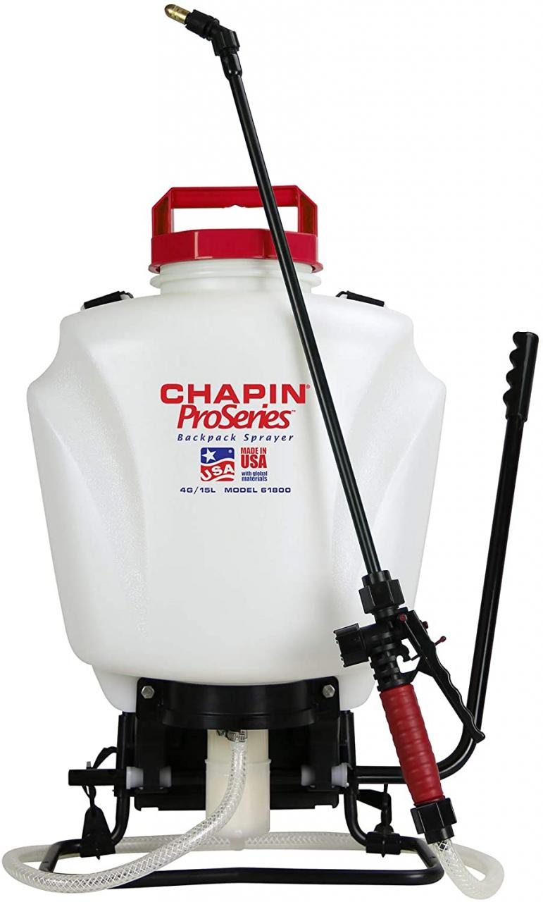 Buy CHAPIN 61800 4Gal Backpack Sprayer with Adjustable and Fan Nozzle ,  4-Gallon, Translucent White Online in Vietnam. B000UEMJ3W