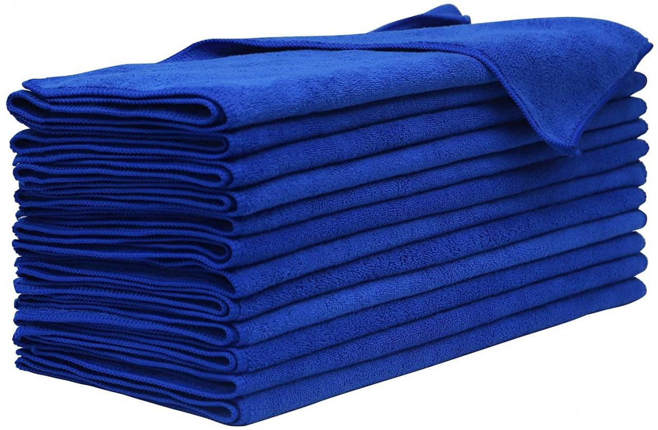 BULLDEN Microfiber Towels Car Drying Towel (3+1) Set (40x40 Cm) Microfibre  Cleaning Cloth for Cars With Washing Sponge for Cleaning Exterior Wash  Polishing Thick Reusable Detailing Home Kitchen Auto: Buy Online at