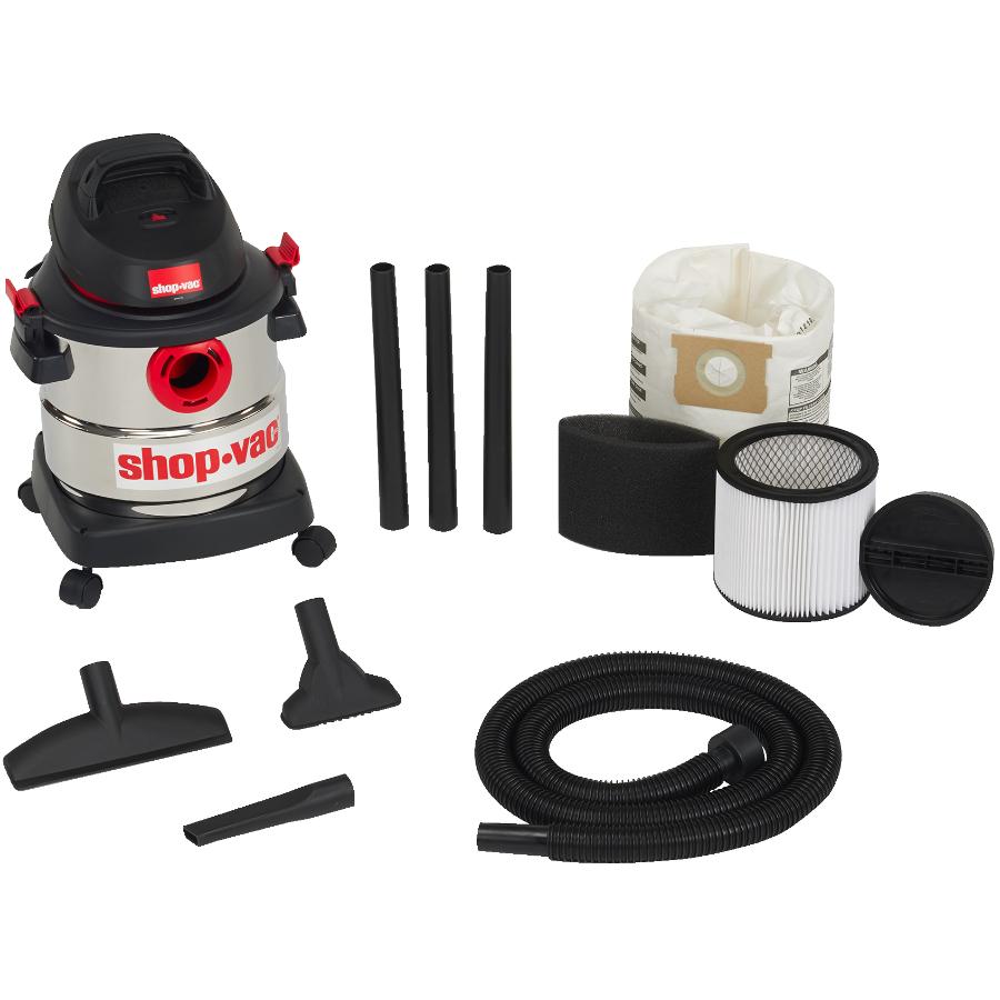 Shop-Vac 4/5 Gal Stainless Steel Wet/Dry Vacuum | Home Hardware