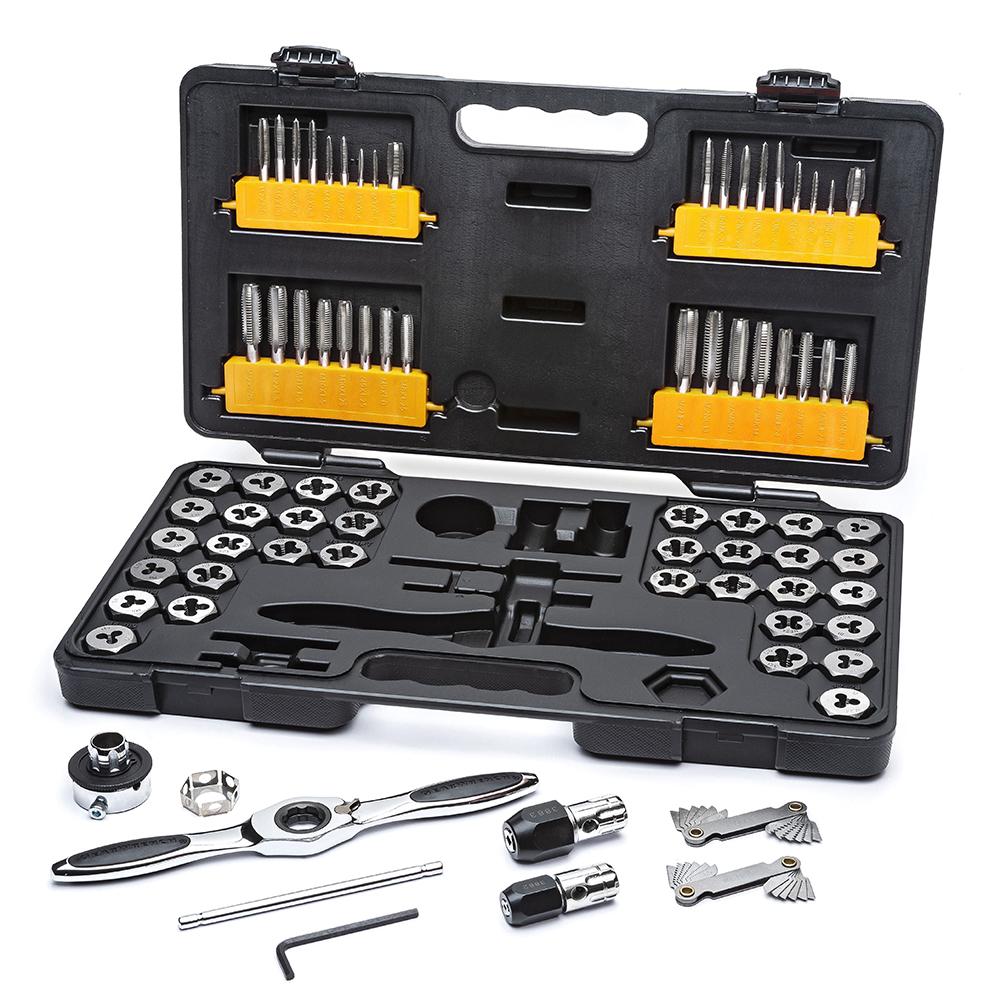 GEARWRENCH 3880 5 Pc. Ratcheting Tap and Die Drive Accessory Set