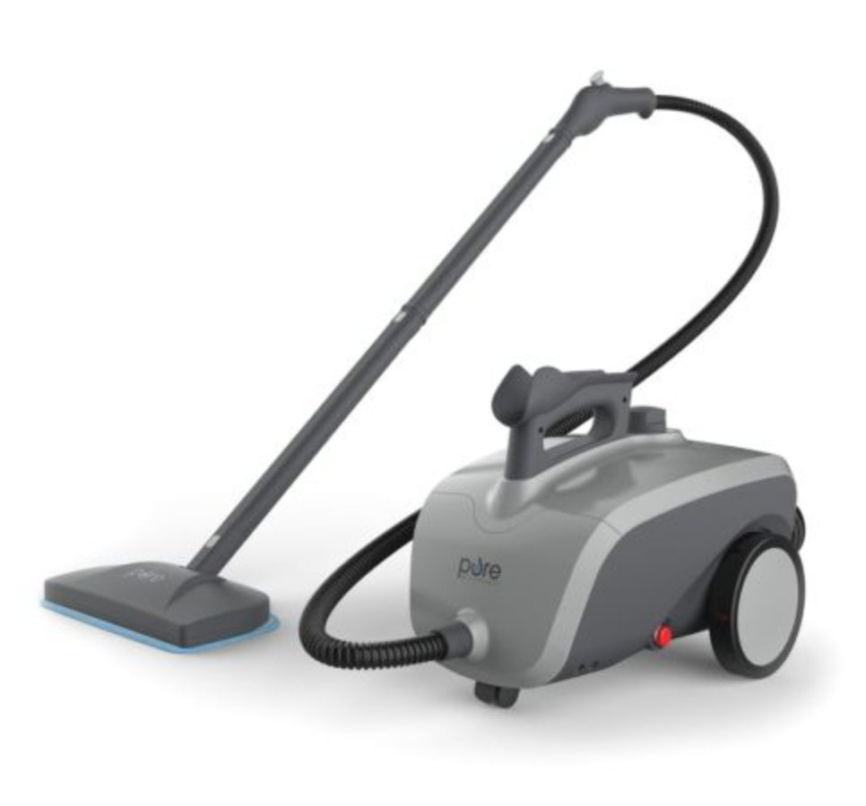 PureClean XL Rolling Steam Cleaner – 1500-Watt Multi-Purpose Household Steam  | Steam cleaners, Floor cleaner, Deep cleaning