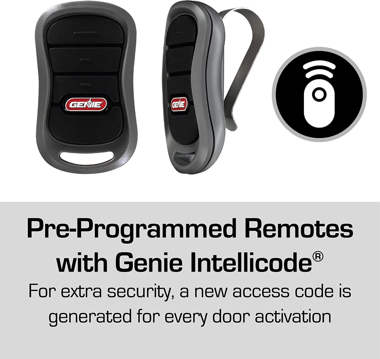 SilentMax Ultra-Quiet Belt Drive Garage Door Opener + Wireless Keypad – The  Genie Company