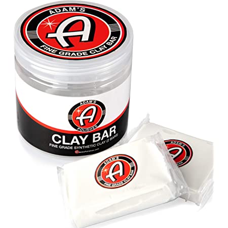Adam's Polishes Fine Grade Clay Bar & Detail Spray Kit | Sap Remover