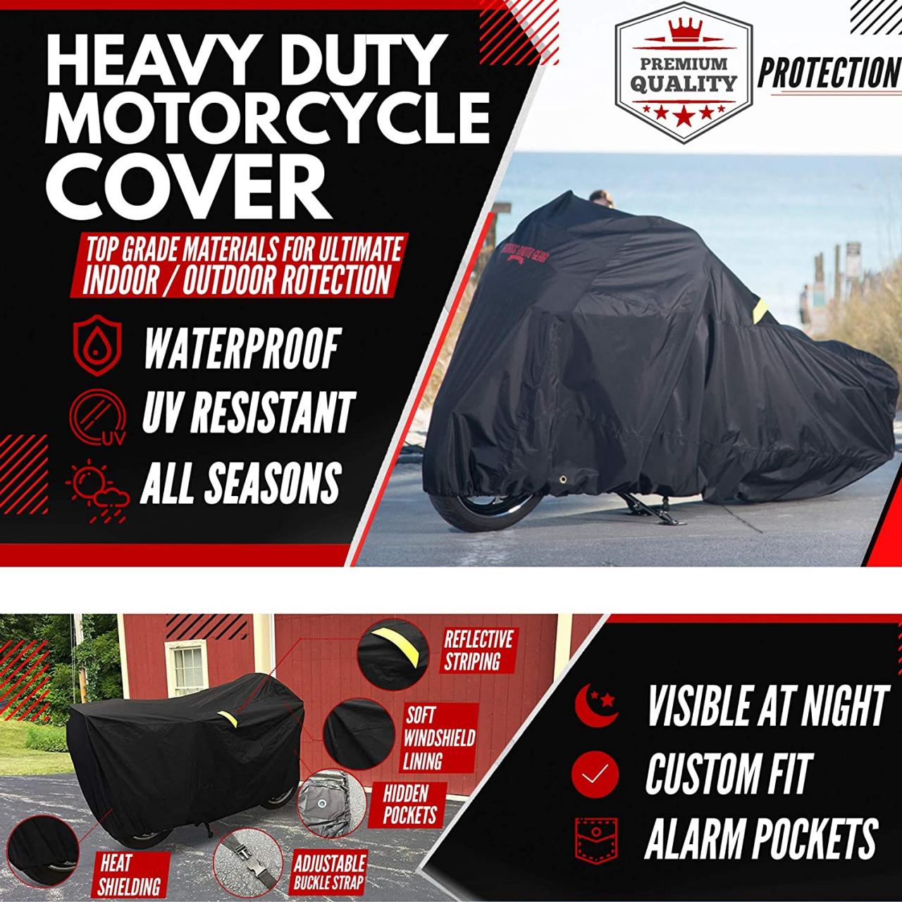 Badass Moto Gear Waterproof Motorcycle Cover Review | The Drive