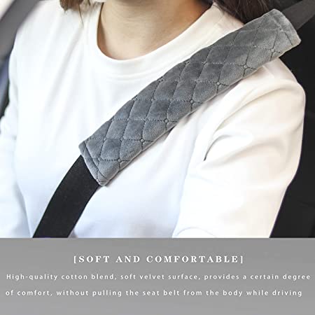 Zento Deals Comfortable Shoulder Strap Pad For Car Bags Soft 4 Pack Gray  Seat Rebates - RebateKey