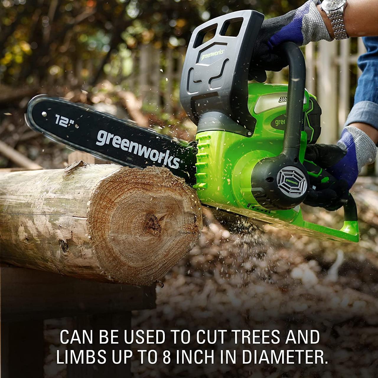 Buy GreenWorks 40V 12-Inch Cordless Chainsaw, Tool Only, 20292 Online in  Hong Kong. B00D3KJLZ4