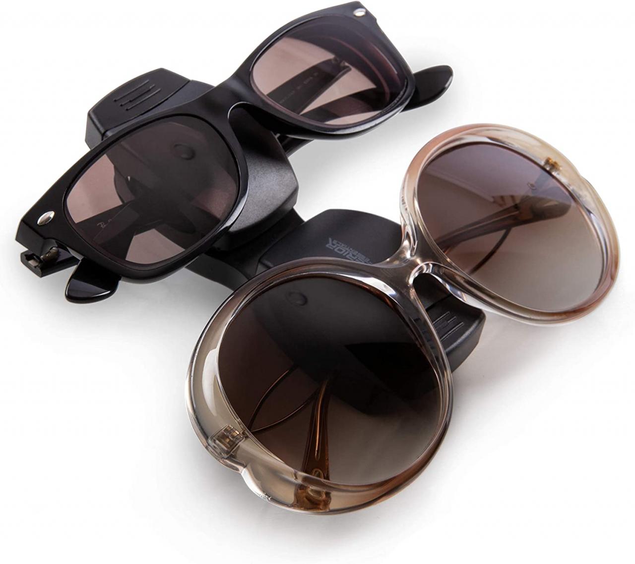 Buy Superior Essentials Locking Double Sunglasses Holder for Sun  Visor-Securely Holds Glasses & Sunglasses on Sun-Visor-Set of 2 Online in  Indonesia. B07KGFG6R8