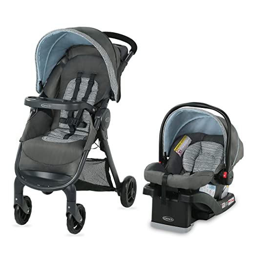 Buy Graco FastAction Fold Jogger Travel System | Includes the FastAction  Fold Jogging Stroller and SnugRide 35 Infant Car Seat, Gotham Online in  Hong Kong. B00UVW40XA