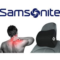 Buy Samsonite SA5942 Travel Neck Pillow for Car, SUV Helps Relieve Neck  Pain 100% Pure Memory Foam Online in Vietnam. B07MPD9RDL