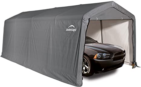 Rowlinson Shelterlogic 10x20 Peak Style Auto Shelter : Amazon.co.uk: Garden  & Outdoors