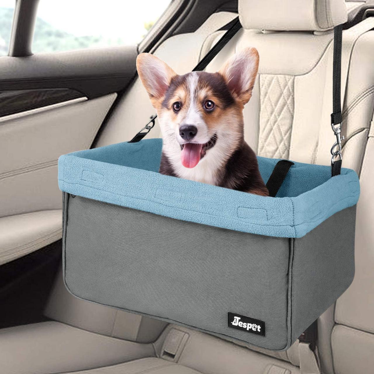 Buy HIPPIH Small Dog Car Seat, Upgraded Booster Seat for Car with Whole  Sturdy PVC Bars Frame, Pet Car Seat for Medium Dogs Under 11 lb, Waterproof  Anti-Skid Mat Included Online in