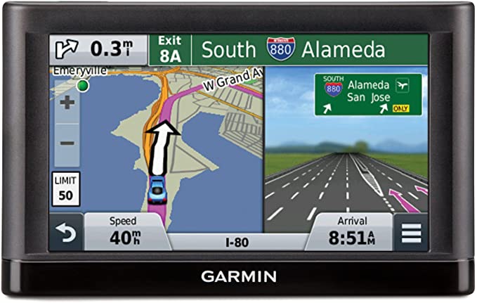 Garmin nüvi 55LM GPS Navigation System, Free Lifetime Western Europe Maps  at John Lewis & Partners