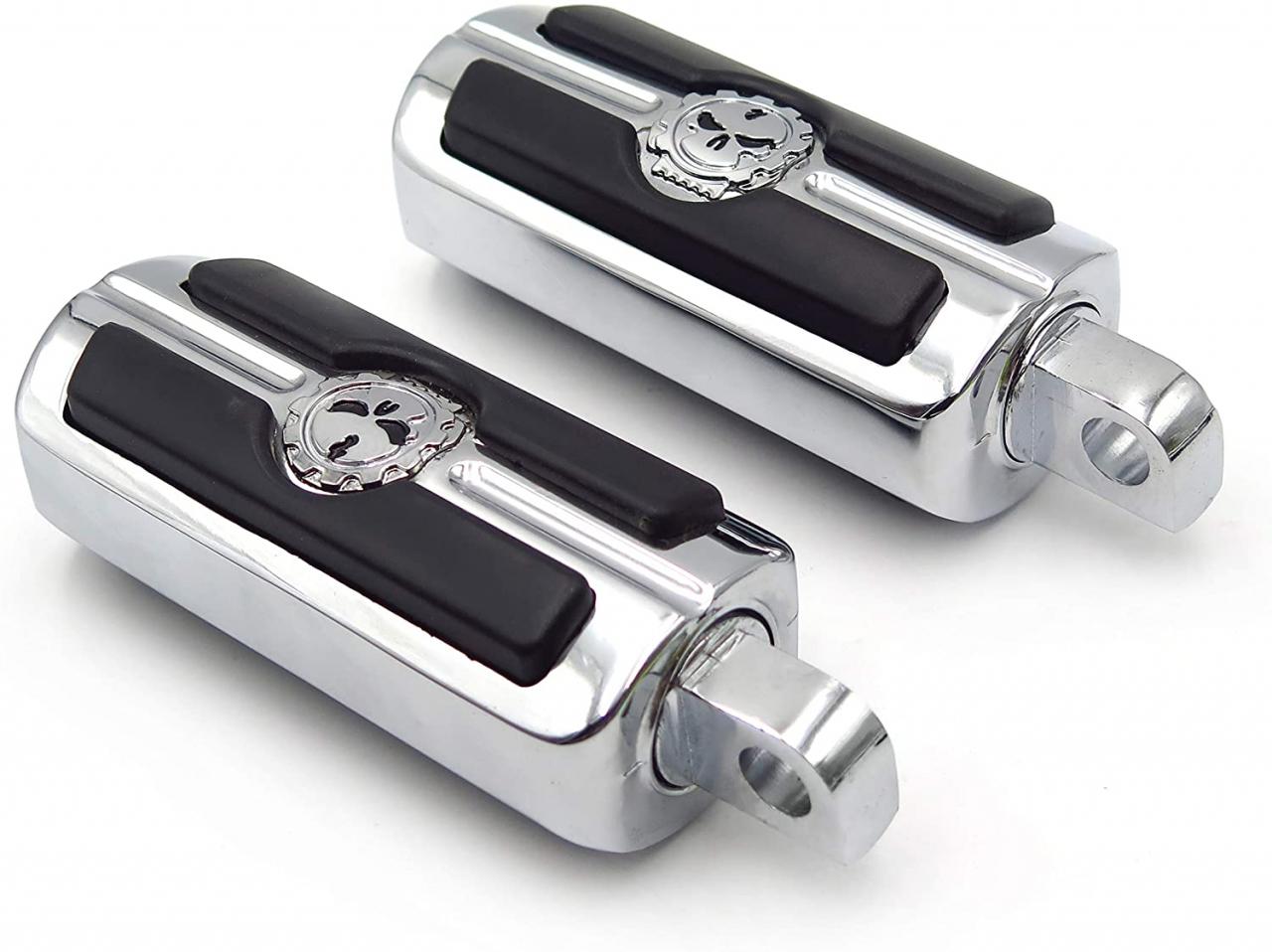 Buy HTTMT - For Harley-Davidson Motorcycle Touring Male Peg Mount Pair  Skull Foot Pegs Rest [P/N: MT216-051-CD-XIN] Online in Turkey. B07F6TYQ2P