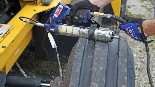 Buy Lincoln 1162 Fully Automatic Heavy Duty Pneumatic Grease Gun, Air- Operated, Variable Speed Trigger, 30 Inch High-Pressure Hose, Combination  Filler Coupler/Air Bleeder Valve Online in Indonesia. B0019COQ6C
