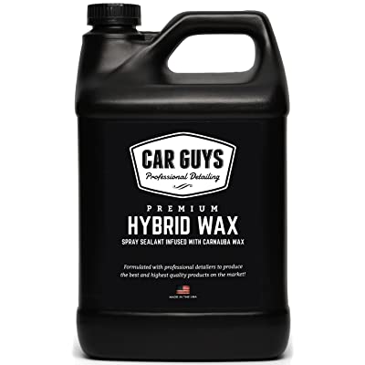 Buy CarGuys Hybrid Wax Sealant - Top Coat Polish and Sealer - Infused with  Liquid Carnauba for a Deep Hydrophobic Shine on All Types of Surfaces - 1  Gallon Bulk Refill Online