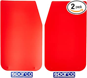 Sparco 03791RS Universal Mud Flap, Red - Pair | Walmart Canada