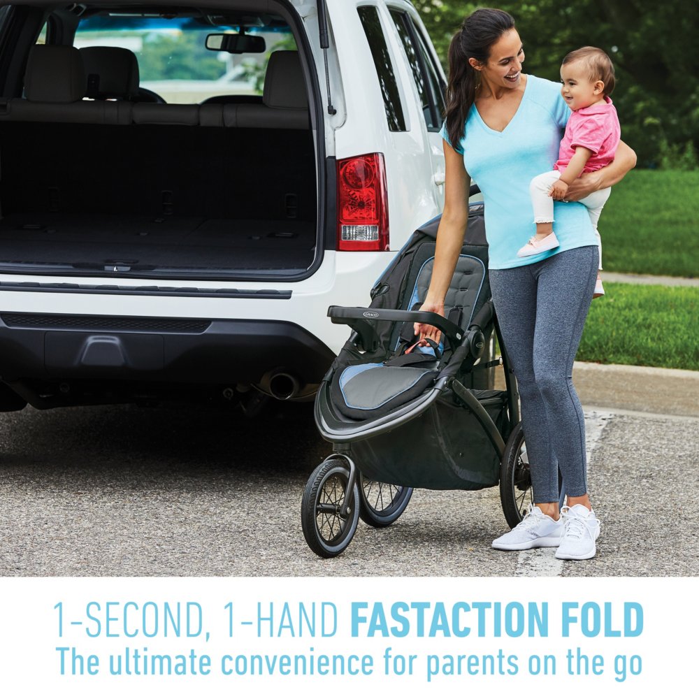 Graco FastAction Fold Jogger - Inexpensive Jogging Stroller Review - The  Best Strollers For 2021 - Complete Guide - BabyGearTested.com