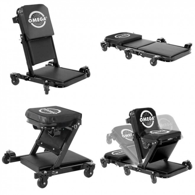 Automotive Roller Seats & Creepers : Omega 91452 Black ...