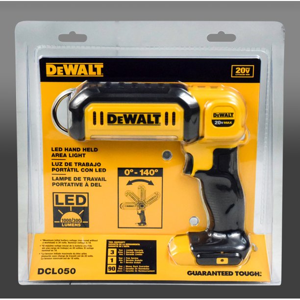 DEWALT 20V MAX LED Work Light / Flashlight (DCL040) – Taylormade Trading  Distribution