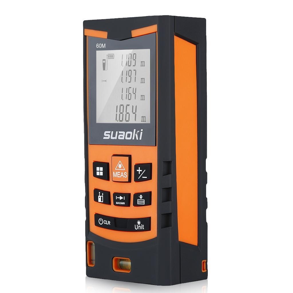 Suaoki 60m/197ft or 100m/328ft Laser Distance Meter Handheld Rangefinder  with Backlit LCD Display SL-buy at a low prices on Joom e-commerce platform