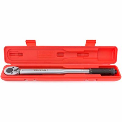 TEKTON 1/2 in. Drive Click Torque Wrench, 10-150 ft./lb., 24335 at Tractor  Supply Co.