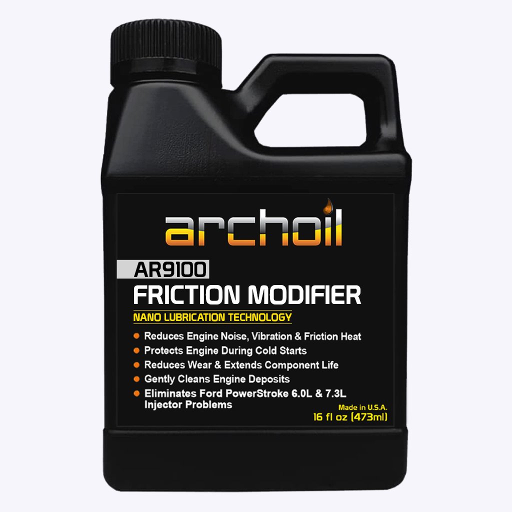 How to treat your engine with Archoil AR9100 Friction Modifier