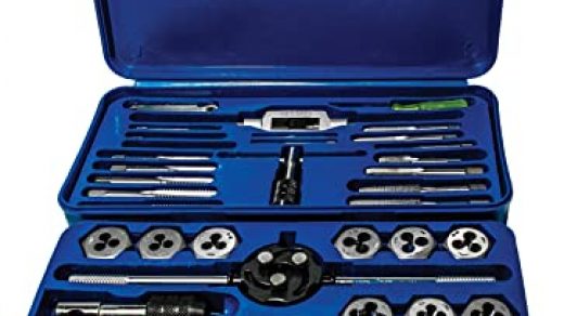 NORTOOLS Alloy Steels Tap and Die Set SAE Inch Sizes Essential Threading  Home Tool Cutting Threads Gauge Kit with Storage Case for Occasional Use 24/ 40-Piece- Buy Online in Grenada at grenada.desertcart.com. ProductId :