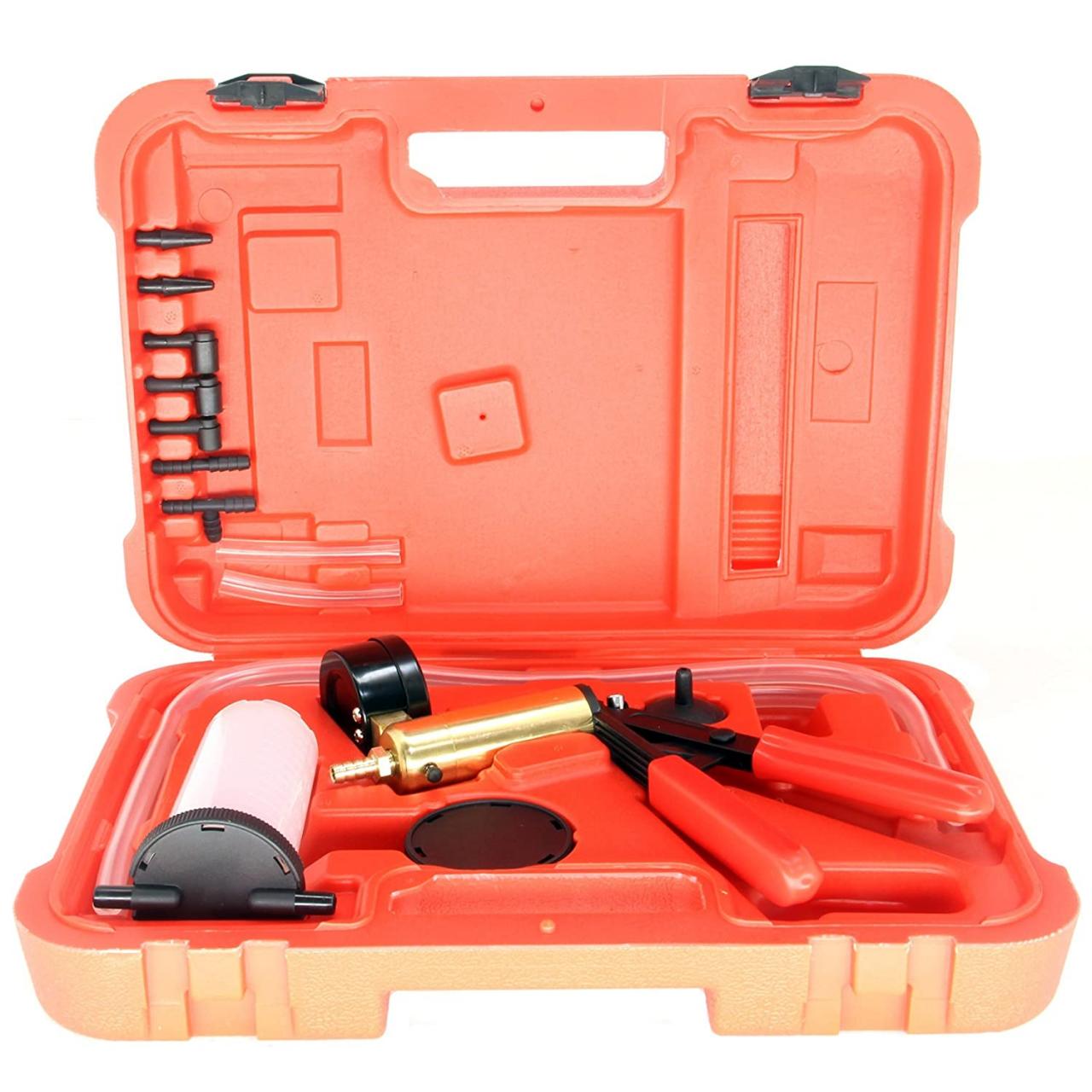 Motors Tools & Equipment i3consult.com R 2 in 1 Brake Bleeder & Vacuum Pump  Test Tuner Tool Kit New HFS
