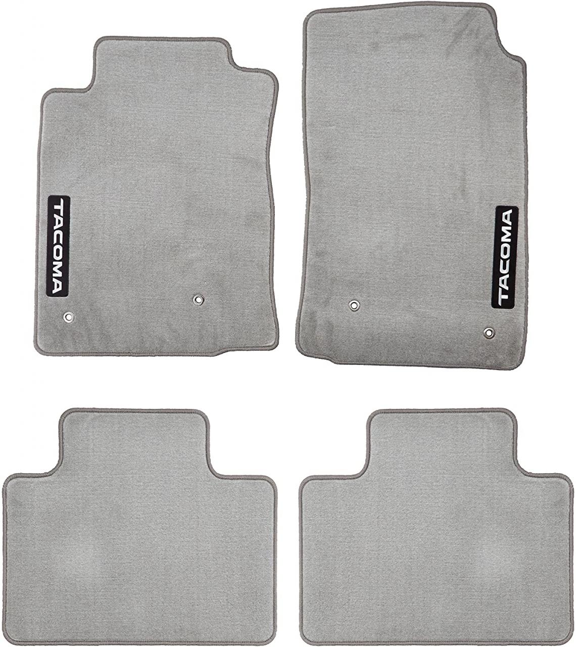 Genuine Toyota Accessories PT206-32100-12 Custom Fit Carpet Floor Mat -  (Gray) - fgaidnseujf14