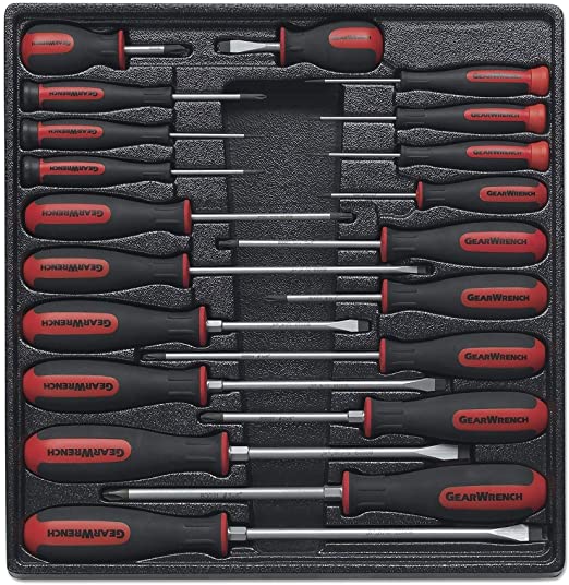 Buy GEARWRENCH 20 Pc. Phillips/Slotted/Torx Dual Material Screwdriver Set -  80066H Online in Hungary. B08KHSYKQH