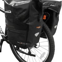 Ibera Bike Pannier Bag - PakRak Clip-On Quick-Release Waterproof Bicycle  Panniers (Pair) (Black) : Amazon.co.uk: Sports & Outdoors