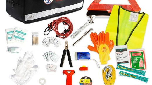 125 Piece Safety Roadside Assistance Kit – Premium Car Emergency Kit with  Jumper Cables – Roadside Assistance Auto Emergency Kit – Exclusive Car Kits  Emergency – Gifts For New Car – Always Prepared