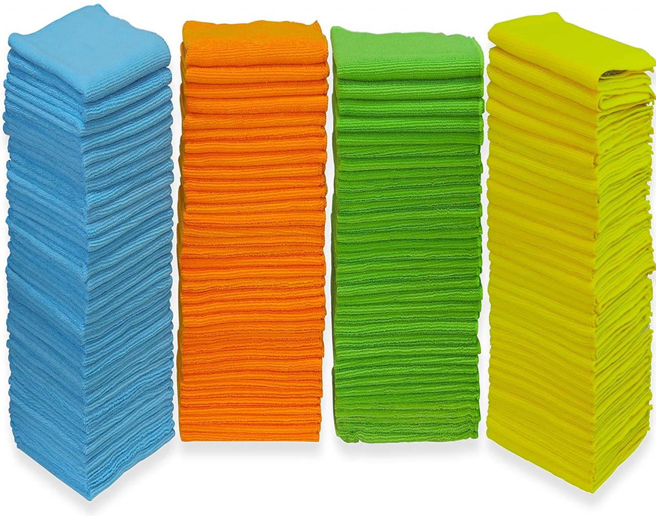 Buy 150 Pack - SimpleHouseware Microfiber Cleaning Cloth, 4 Colors Online  in Hong Kong. B01NBBYU7Z