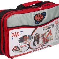 Buy Lifeline AAA Premium Road Kit, 42 Piece Emergency Car Kit with Jumper  Cables, Flashlight and First Aid Kit,4330AAA,Black Online in Indonesia.  B0006MQJ0M