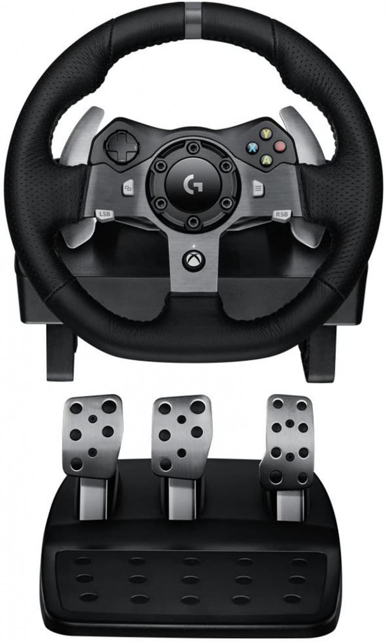 Renewed) Logitech G920 Dual-motor Feedback Driving Force Racing Wheel with  Responsive Pedals for Xbox One | www.sampannent.com