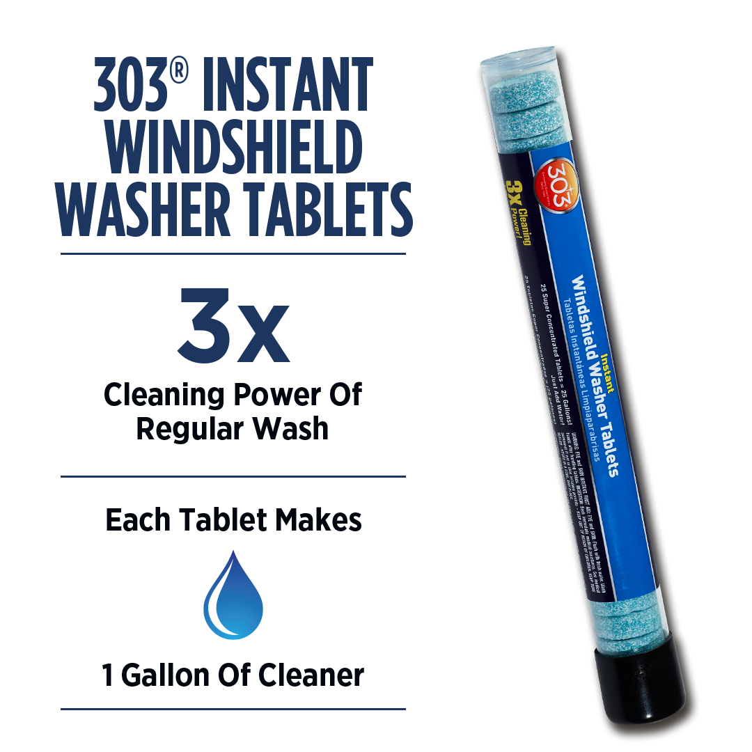 230371 by 303 PRODUCTS - 303® Instant Windshield Washer Tablets™ - 25  Tablets / 25 Gallons