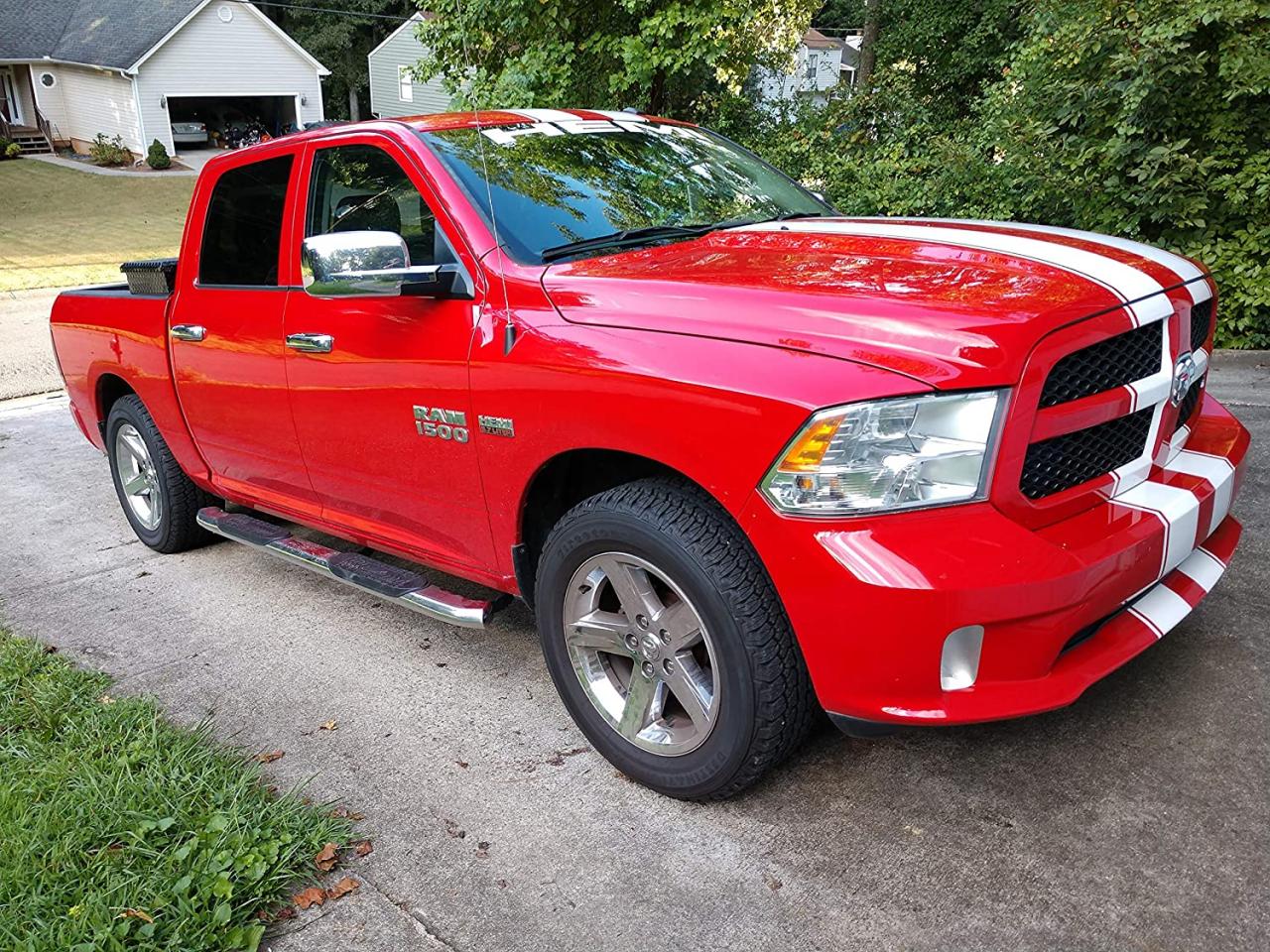 Mifeier 5 Curved Nerf Bars Side Steps Running Boards Fit 09-17 Dodge Ram  1500 Crew Cab With 4 Full Size Doors Exterior Accessories Automotive  plutusias.com