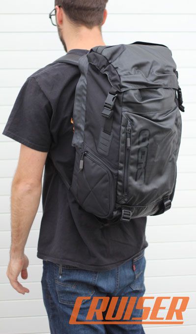 Ogio Throttle Pack Backpack in Stealth | Motorcycle Cruiser
