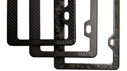 AutoTecknic Dry Carbon Fiber Motorcycle License Plate Frame | AutoTecknic  USA