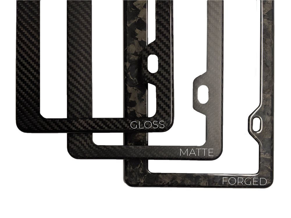 AutoTecknic Dry Carbon Fiber Motorcycle License Plate Frame | AutoTecknic  USA